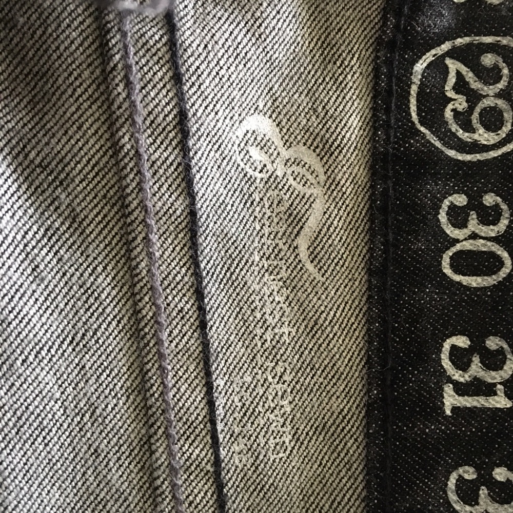 Earnest Sewn jeans, size 28. Skinny fit.